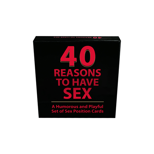 Kheper Games - 40 Reasons To Have Sex - Erotisch kaartspel met standjes